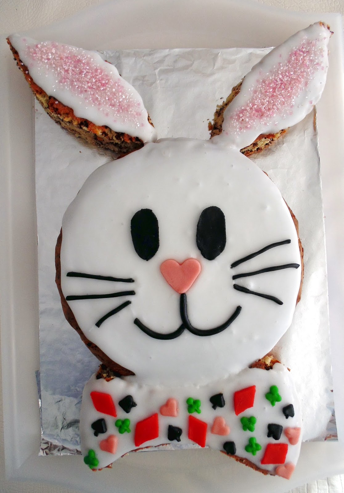GATEAU GAGA - Love cakes: Gateau Lapin pour la fête de l'école