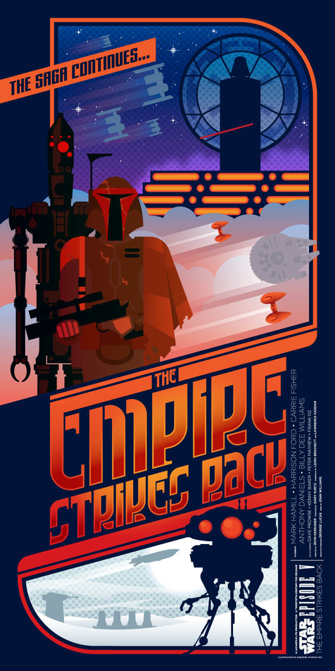 Star Wars Posters Reimagined. Star Wars: Episode 5 - The