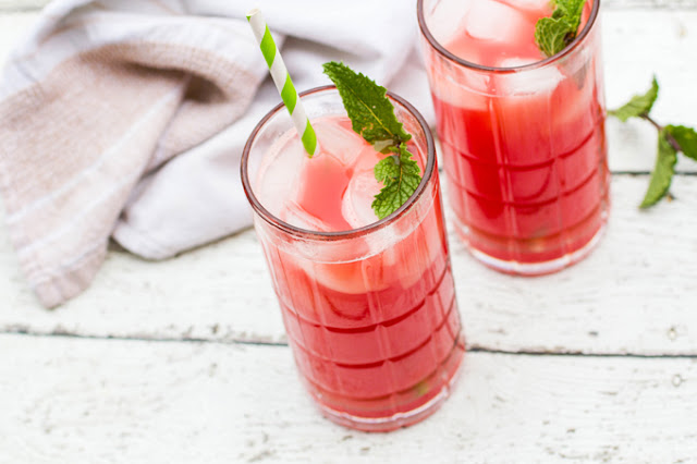 Most Popular Recipe of the Week | Watermelon Lime Wine Cooler from Daily Dish #SecretRecipeClub #recipe #beverage #watermelon