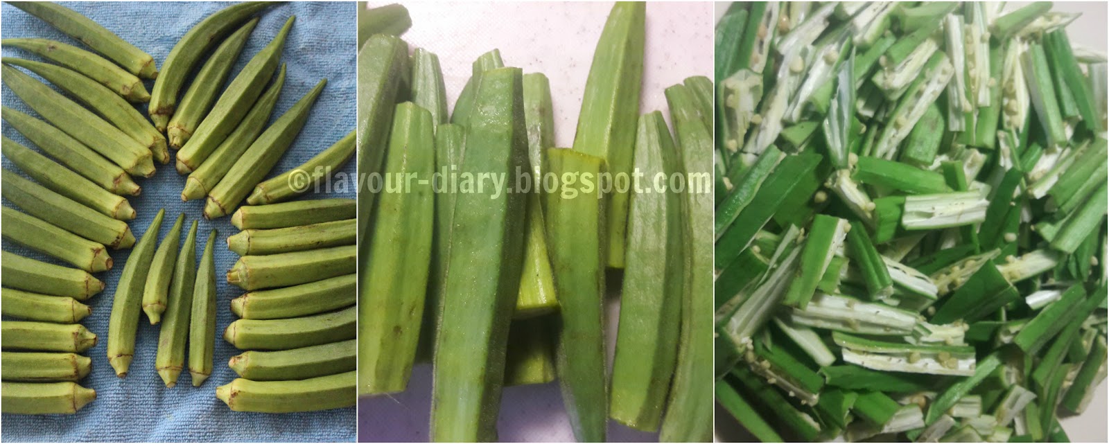 Flavour Diary Bendakaya Vellulli Karam Recipe Okra in spicy garlic