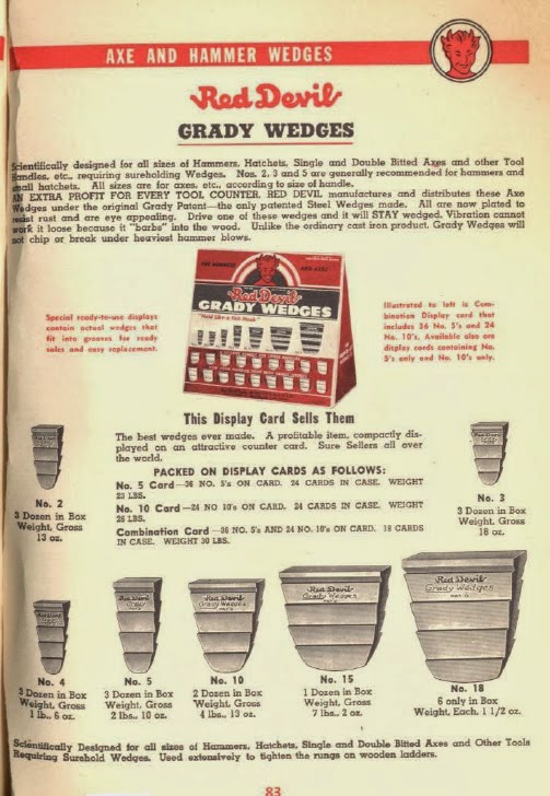 Hickory Tool Handles Made in USA Steel Handle Wedges