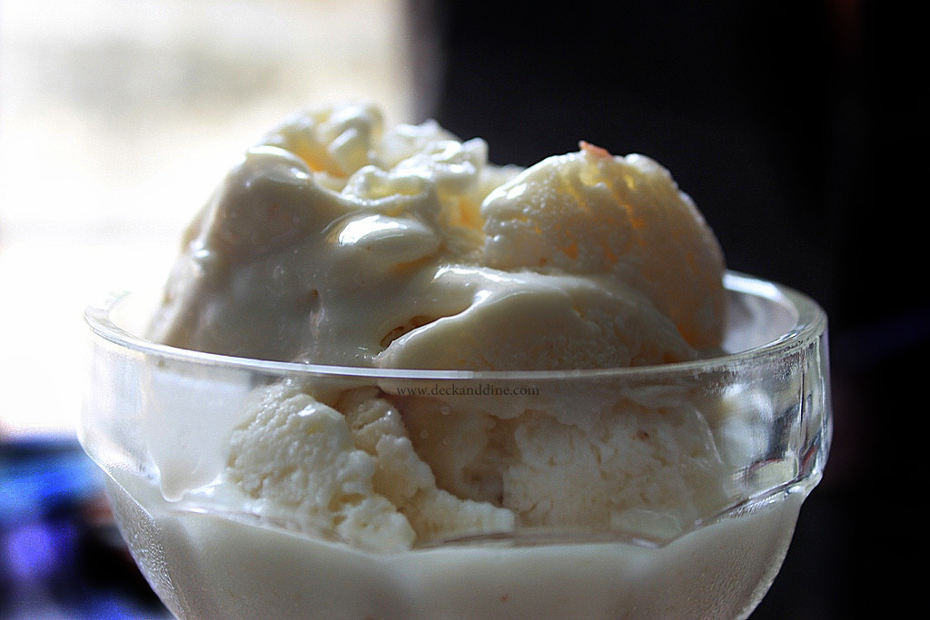 Tender Coconut Ice Cream Natural's Style Recipe with Step by Step