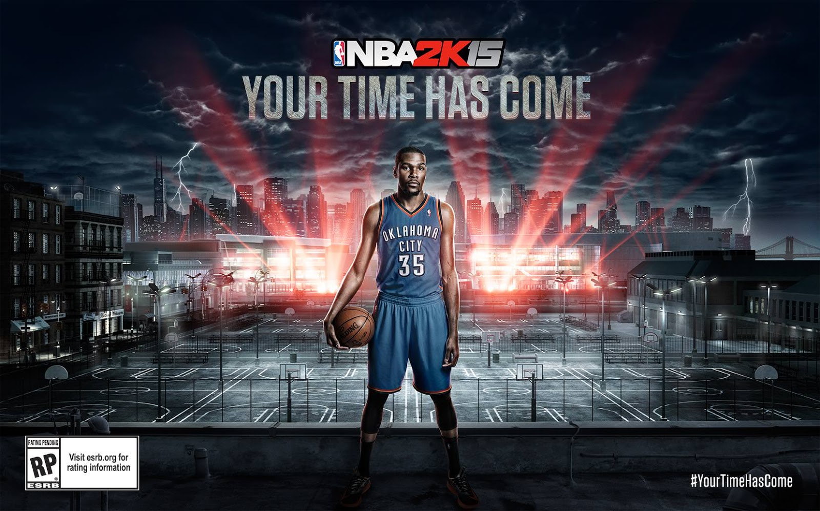 Kevin Durant announced NBA 2k15 Cover Athlete