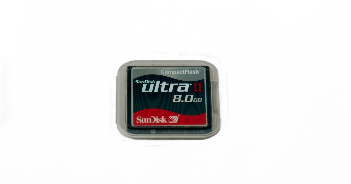Se vende todo: Compact Flash 8Gb