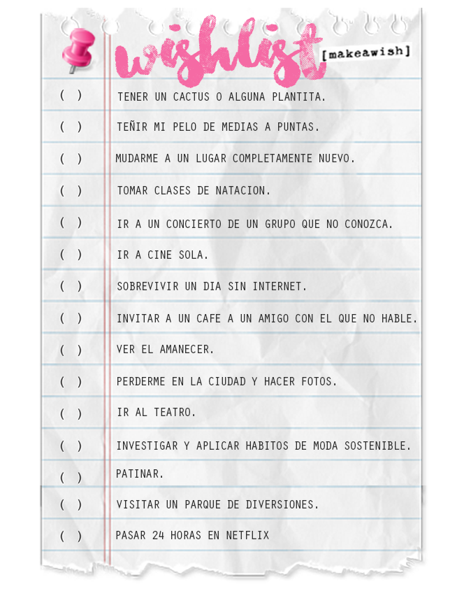 The bucket list en espaol tvluda