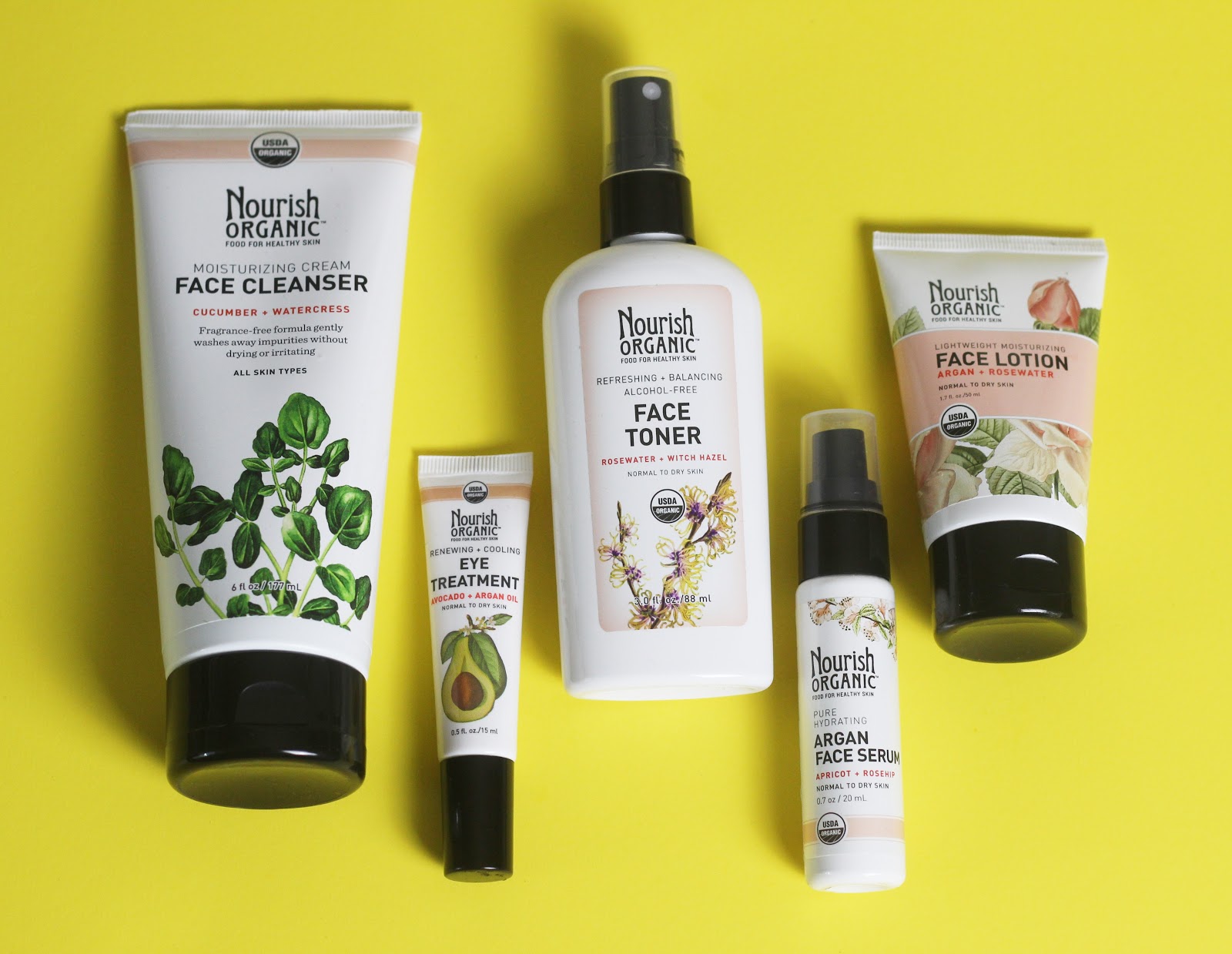 Beauty Nourish Organic Facial Skincare Review FabEllis