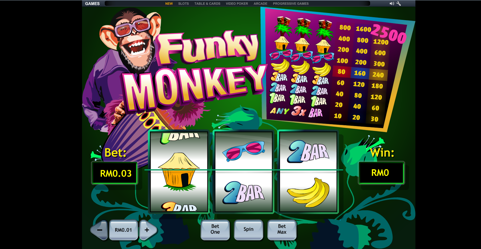 Funky Monkey Game