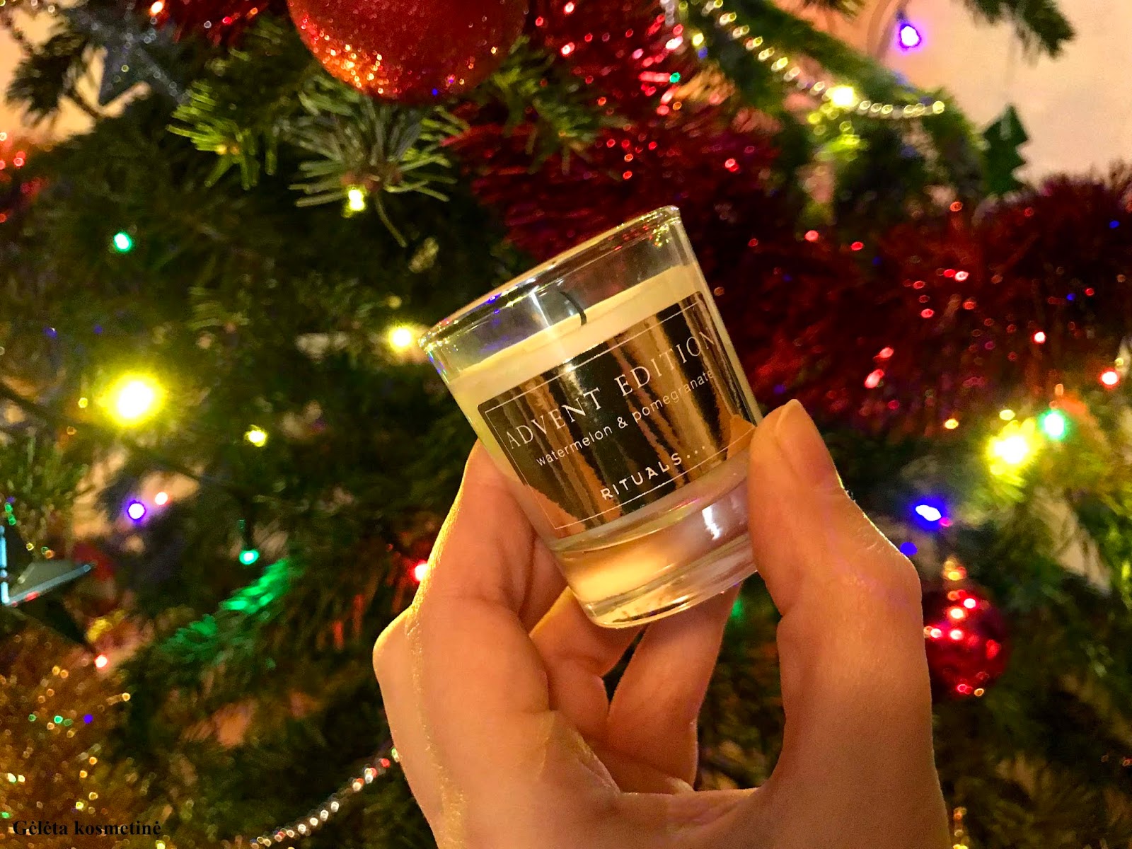 RITUALS... Advent Edition Watermelon & Pomegranate kvapnioji žvakė iš
