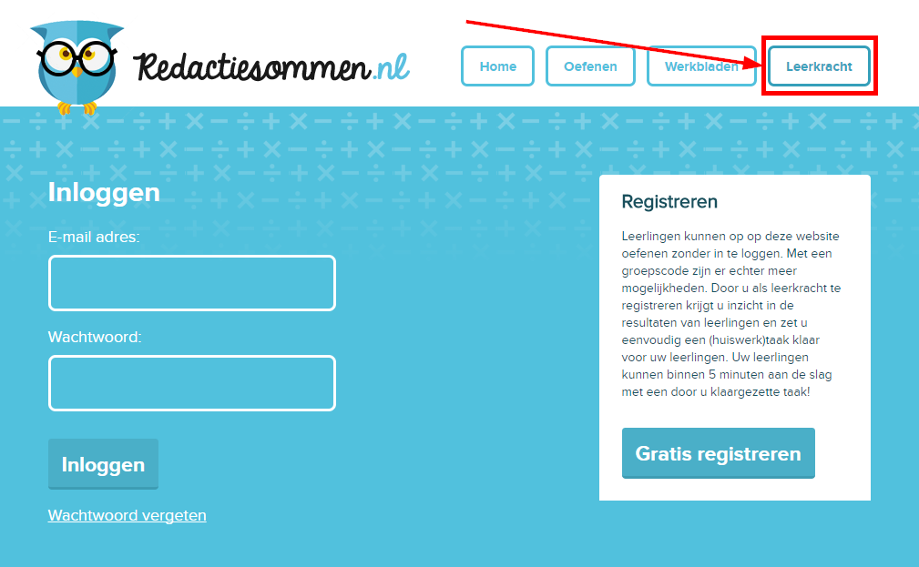nieuw op 'redactiesommen.nl': zet oefentaken met vraagstukjes klaar