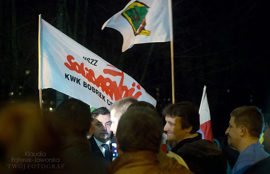 Protest w obronie kopalni Bobrek, Bytom