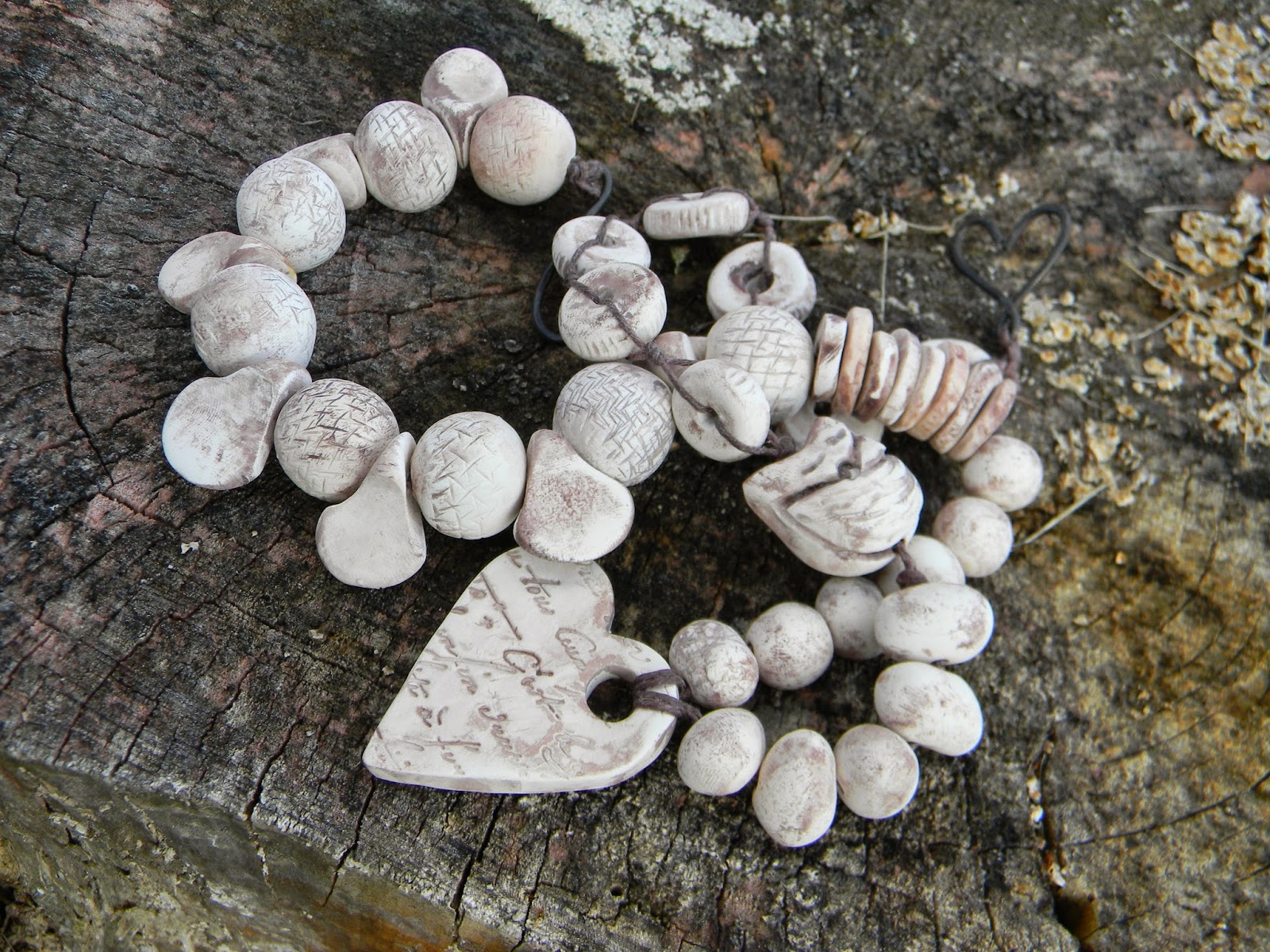 Artistic Endeavors 101 Faux Bone Necklace for Sculpey