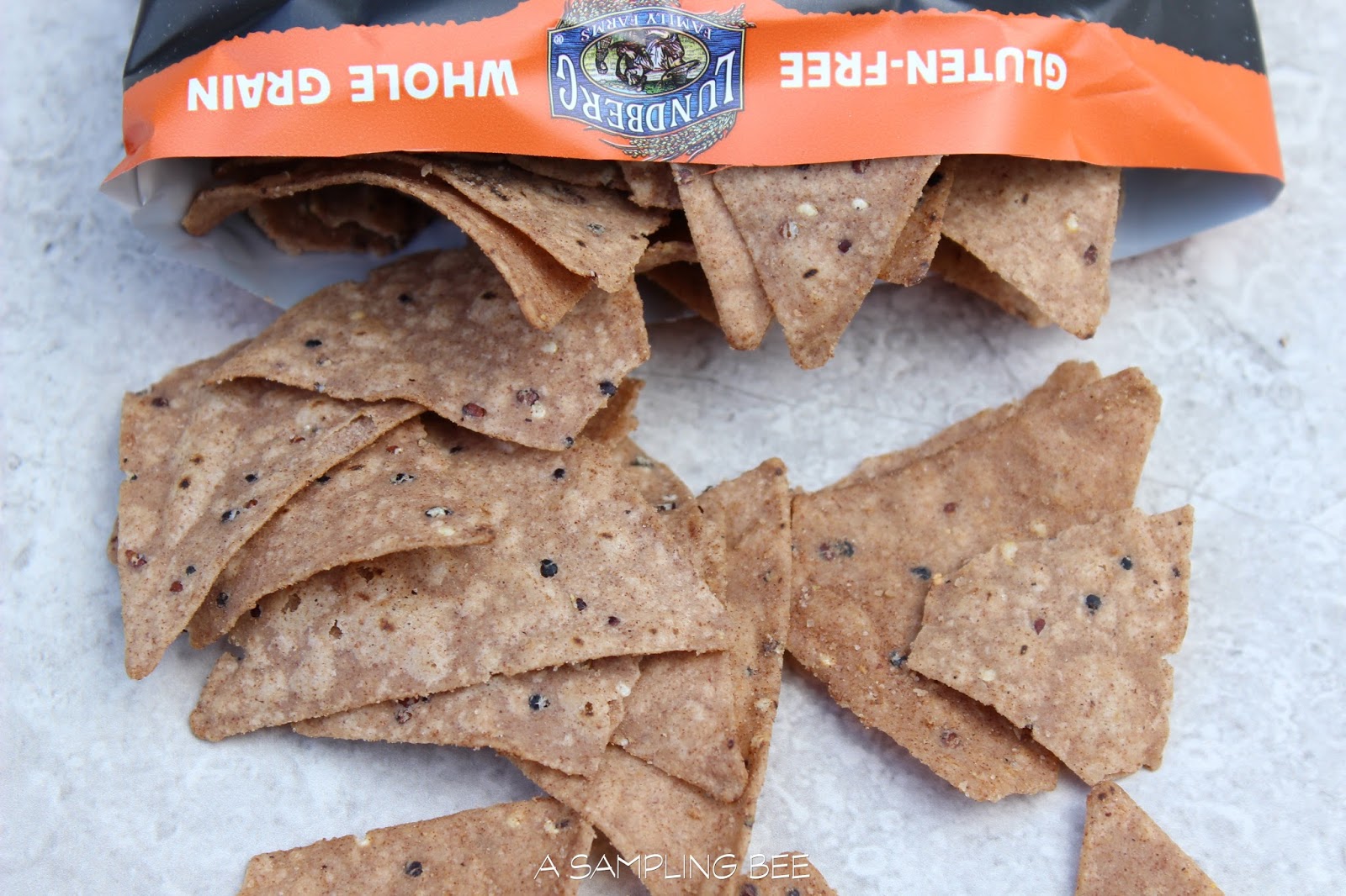 A Sampling Bee Lundberg Red Rice & Quinoa Tortilla Chips Review