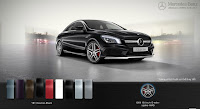 Màu ngoại thất Mercedes AMG CLA 45 4MATIC 2015 Mercedes AMG CLA 45 4MATIC 2015 màu Đen Cosmos 191