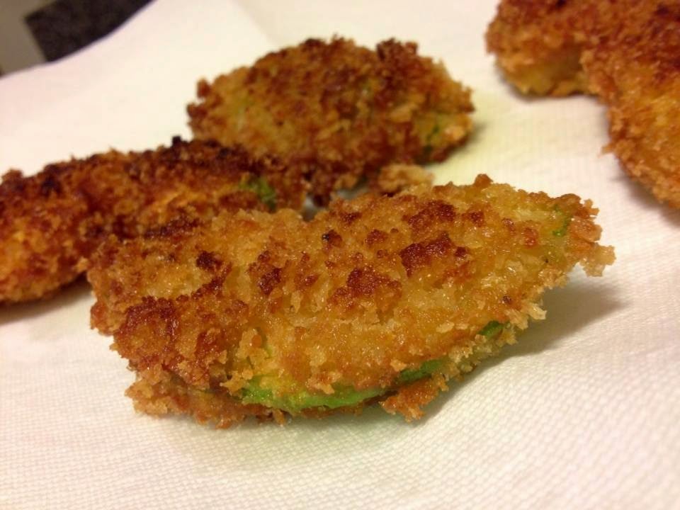 StayatHome Vegan Recipe Crispy Breaded Avocado Wedges