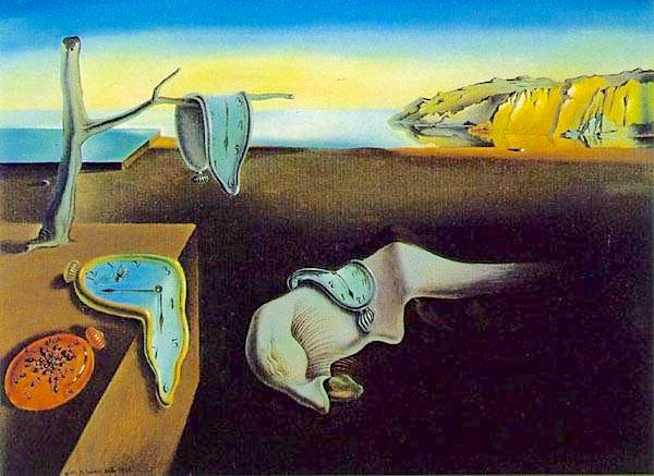 salvador dali the persistence of memory meaning
