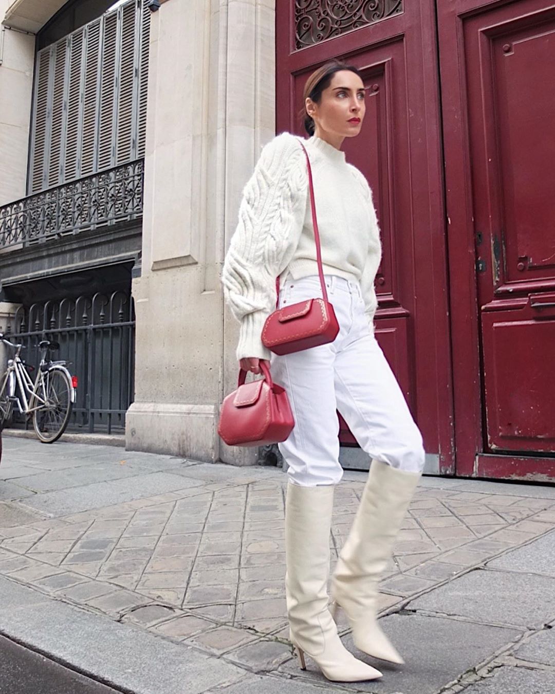 This Winter White Look Is One to Recreate