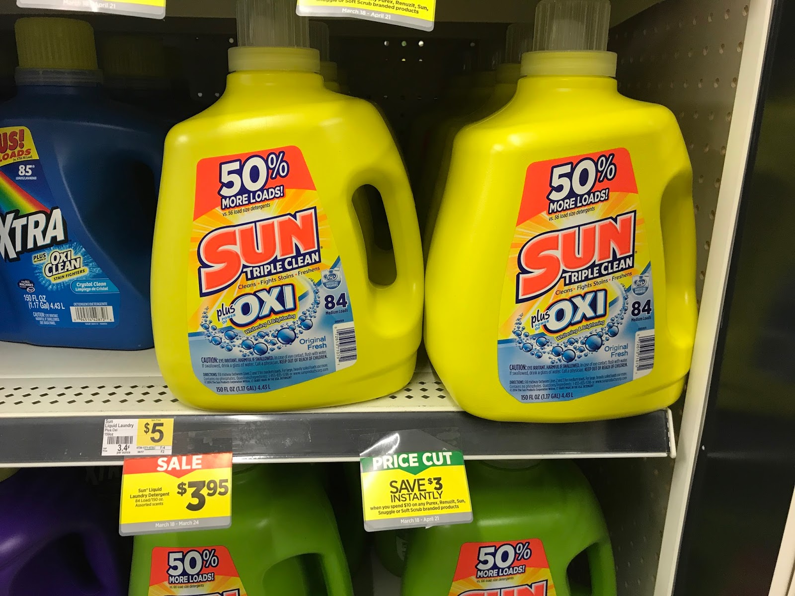 Dollar General Sun Detergent 2.95 Per BIG Bottle (Normally 5!)