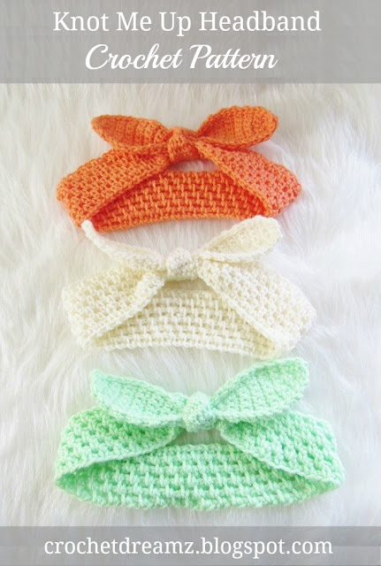Crochet Dreamz: Knot Me Up Headband, Free Crochet Pattern