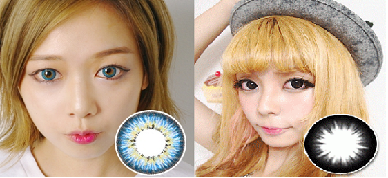 How to Wear Black & Blue Contacts Correctly How to Wear Black & Blue Contacts Correctly