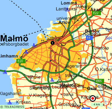 Malmö Karta | Karta