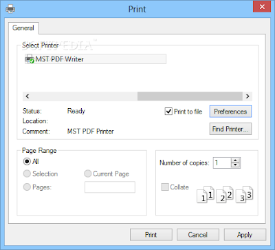 MST PDF Writer MST PDF Writer