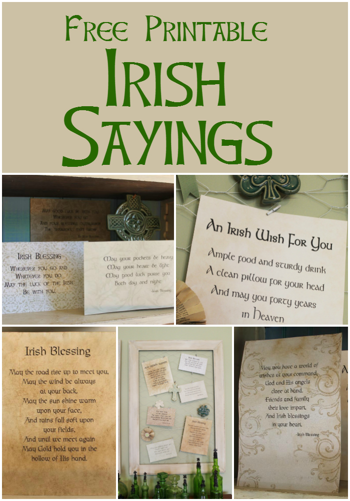 irish proverbs about life