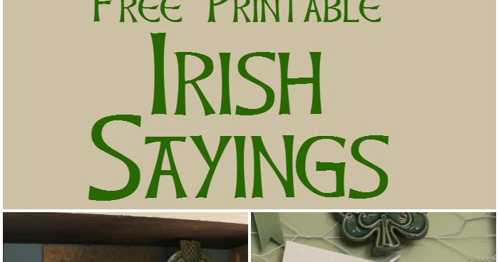 Free Printable Irish Sayings Miss Kopy Kat Free Printable Irish Sayings Miss Kopy Kat