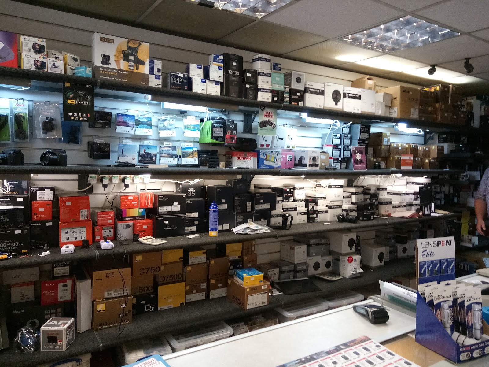 Camera shopping at Canterbury Camera Centre