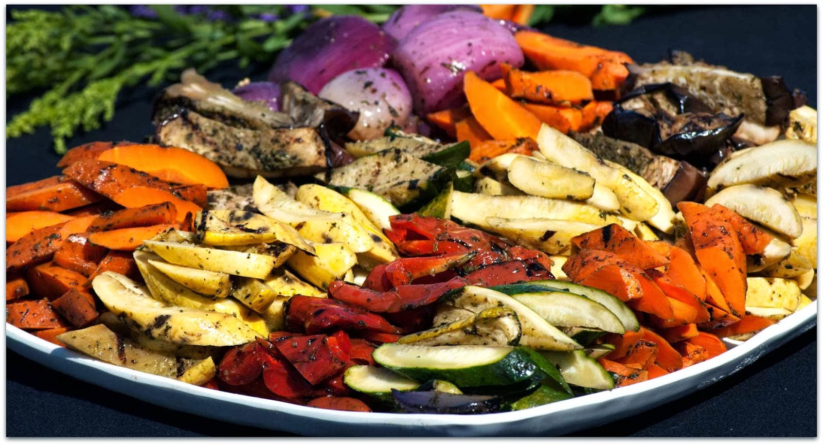 Simple Recipe Diary How to Prepare a Grilled Vegetable Platter