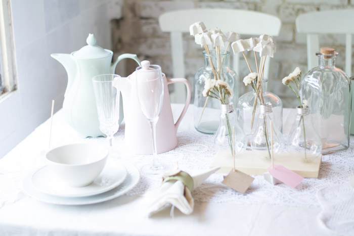 Estrellas de yeso diy