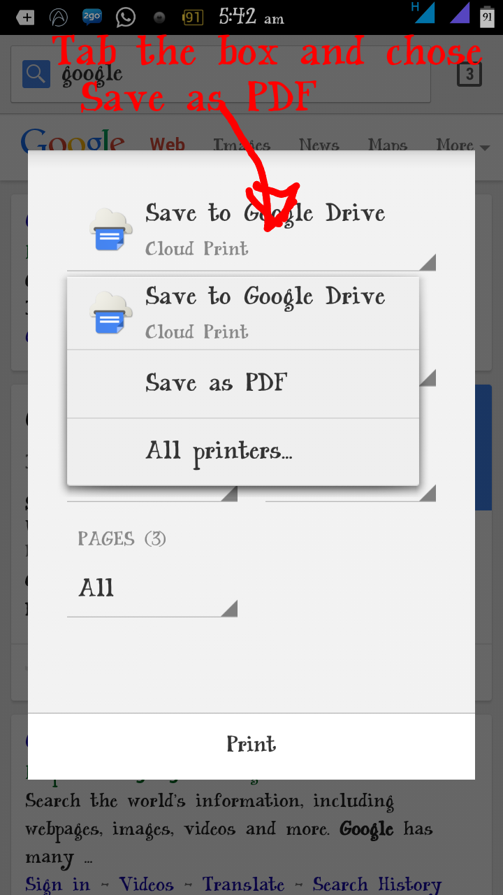 720px x 1280px - How To Save A Web Page As PDF On Uc Browser ,Chrome And Opera Mini ...