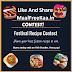 Festival Recipes Contest Win Free Kitchen Appliances