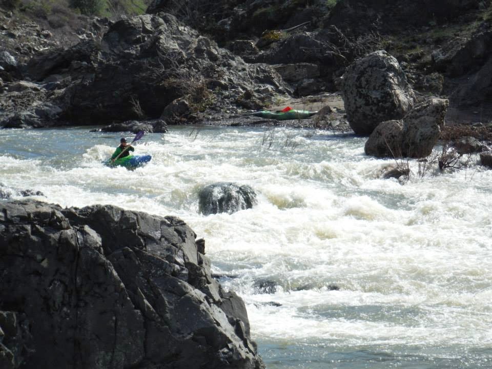 Woman on Water Rumors of a New Rock Garden Kayak