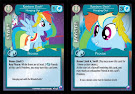 My Little Pony Rainbow Dash, Hanging Out Canterlot Nights CCG Card