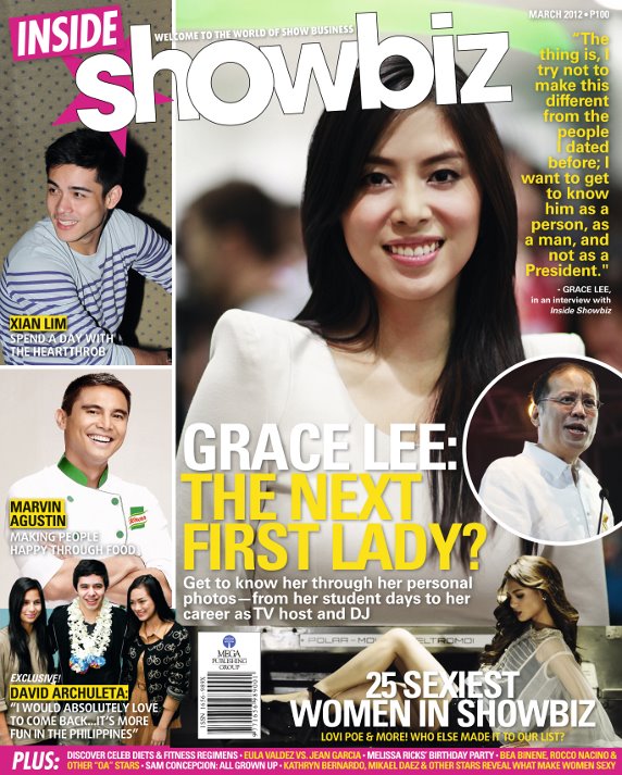 Turtz on the Go: Grace Lee Covers Inside Showbiz Magazine March 2012 Issue
