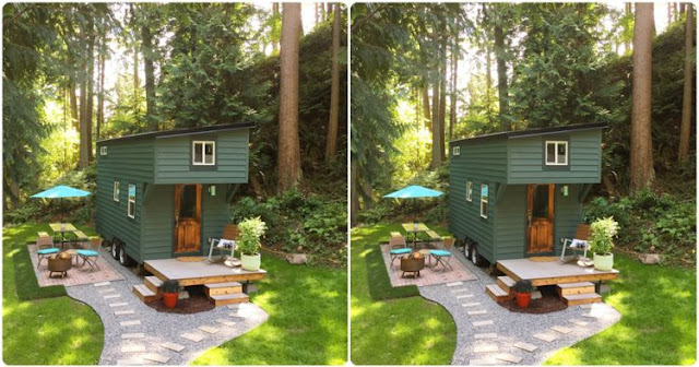 Wow !!! Rumah karavan ini memang tampak sempit, tapi kamu akan kaget melihat isi dalamnya loh .