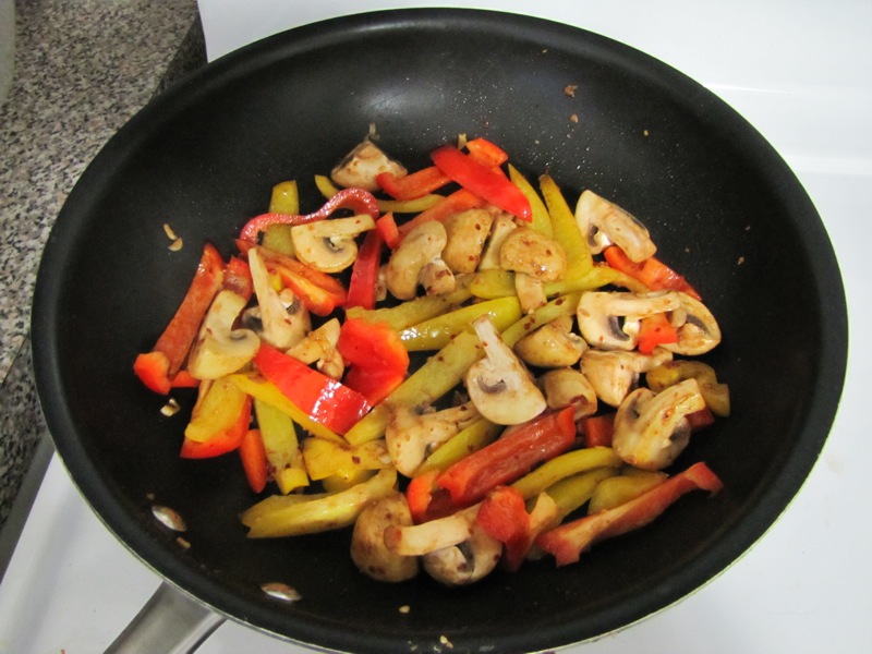 Summy.B.Licious: Peppers and Mushrooms