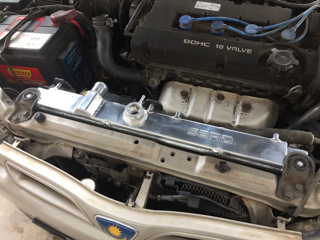 tacra's diy garage Aluminium Double Layer Radiator