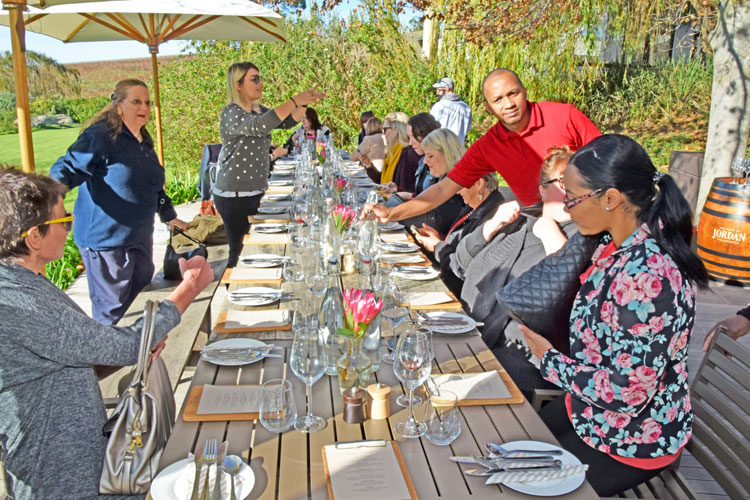 . A preview of the new menu at The Bakery on Jordan Wine Estate