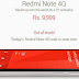 40,000 Units Of Xiaomi Redmi Note 4G sold out on Flipkart in 6 seconds