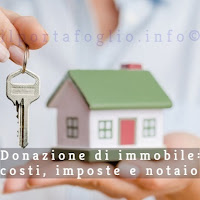 donazione immobile tasse costi donazione immobile costi e tasse