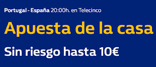 william hill 10 euros son riesgo Portugal vs España 15 junio william hill 10 euros son riesgo Portugal vs España 15 junio