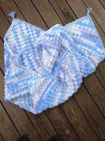 OYA's WORLD- Crochet-Knitting: Crochet: Baby Blanket (Box Stitch)