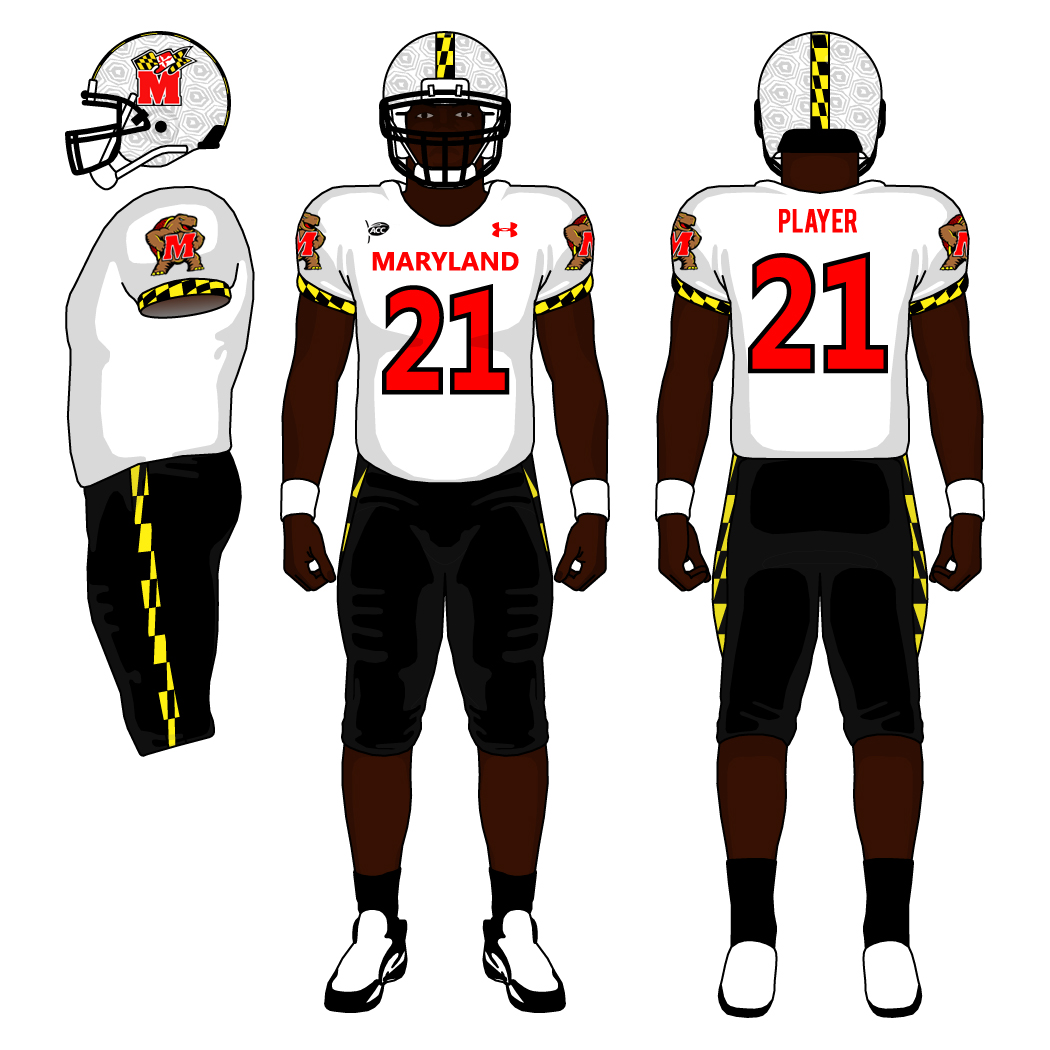 GALLERI maryland football uniforms