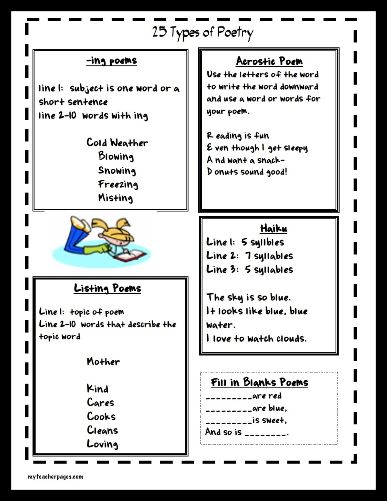 Ms Naz's Class: ♔ ~ poetry