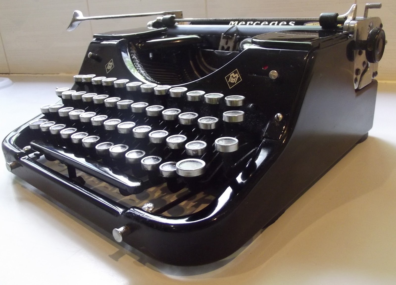 Mercedes typewriter value #3