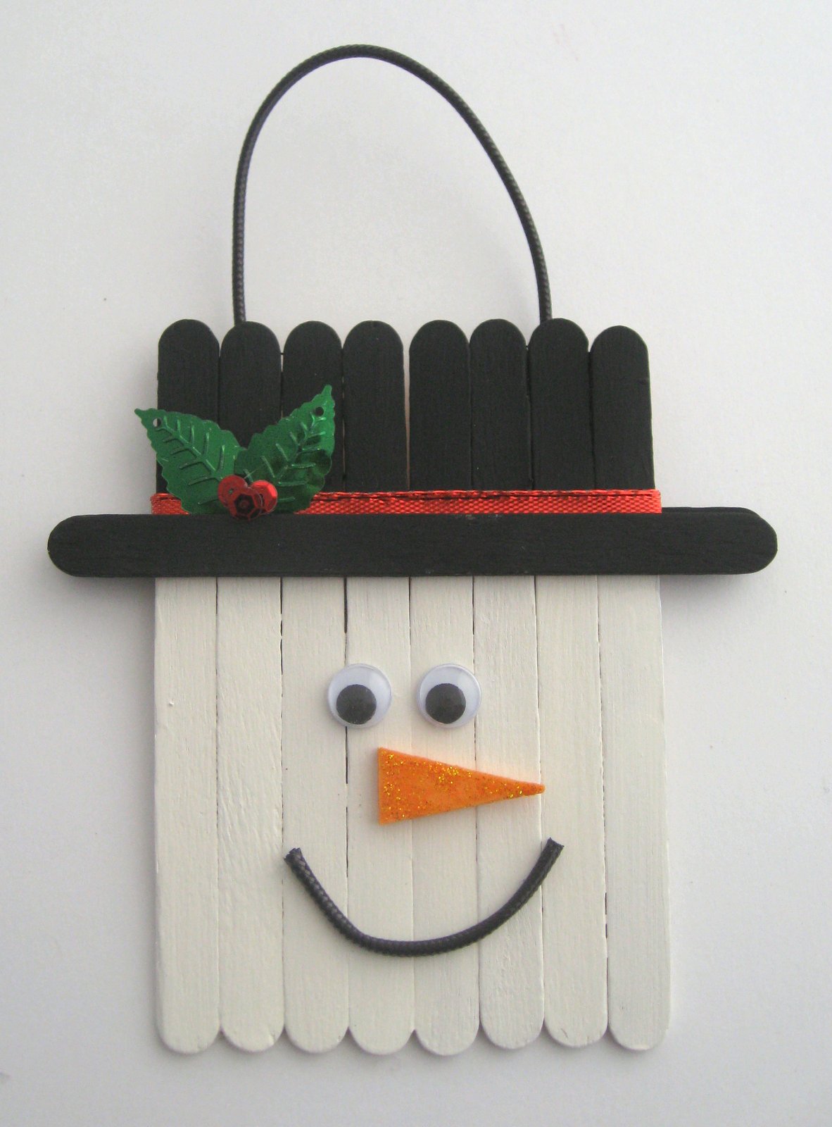 Cindy deRosier My Creative Life Craft Stick Snowman