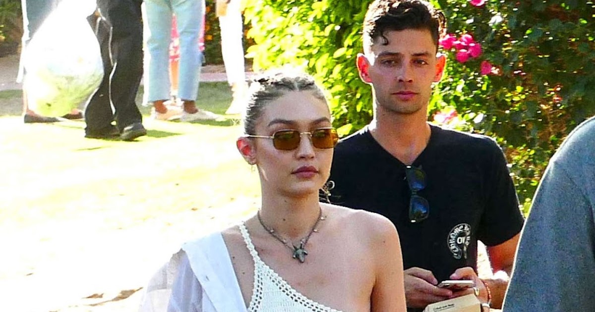 Gigi Hadid spotted at McDonalds at the 2018 Coachella