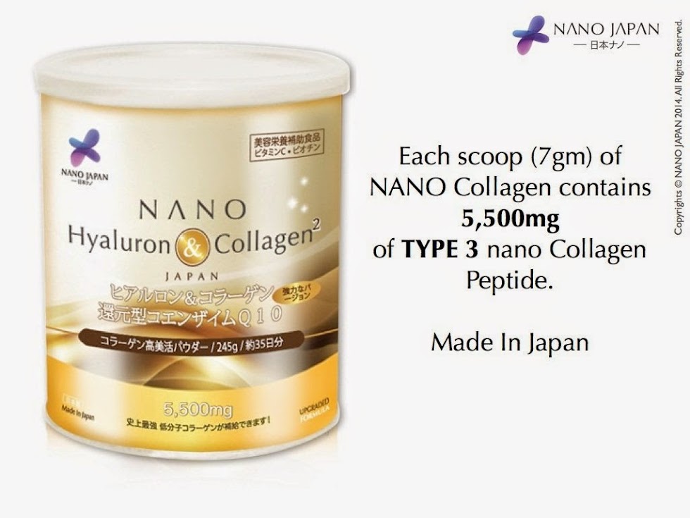 Lebih Muda 10 Tahun Dengan Nano Collagen From Japan