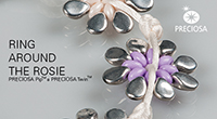 Браслет Кольцо для Рози из бусин Пип и твина Bracelet made from Pip and Twin beads